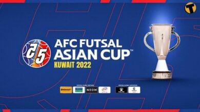 ตารางคะแนน ฟุตซอลชิงแชมป์เอเชีย 2022 กลุ่มบี