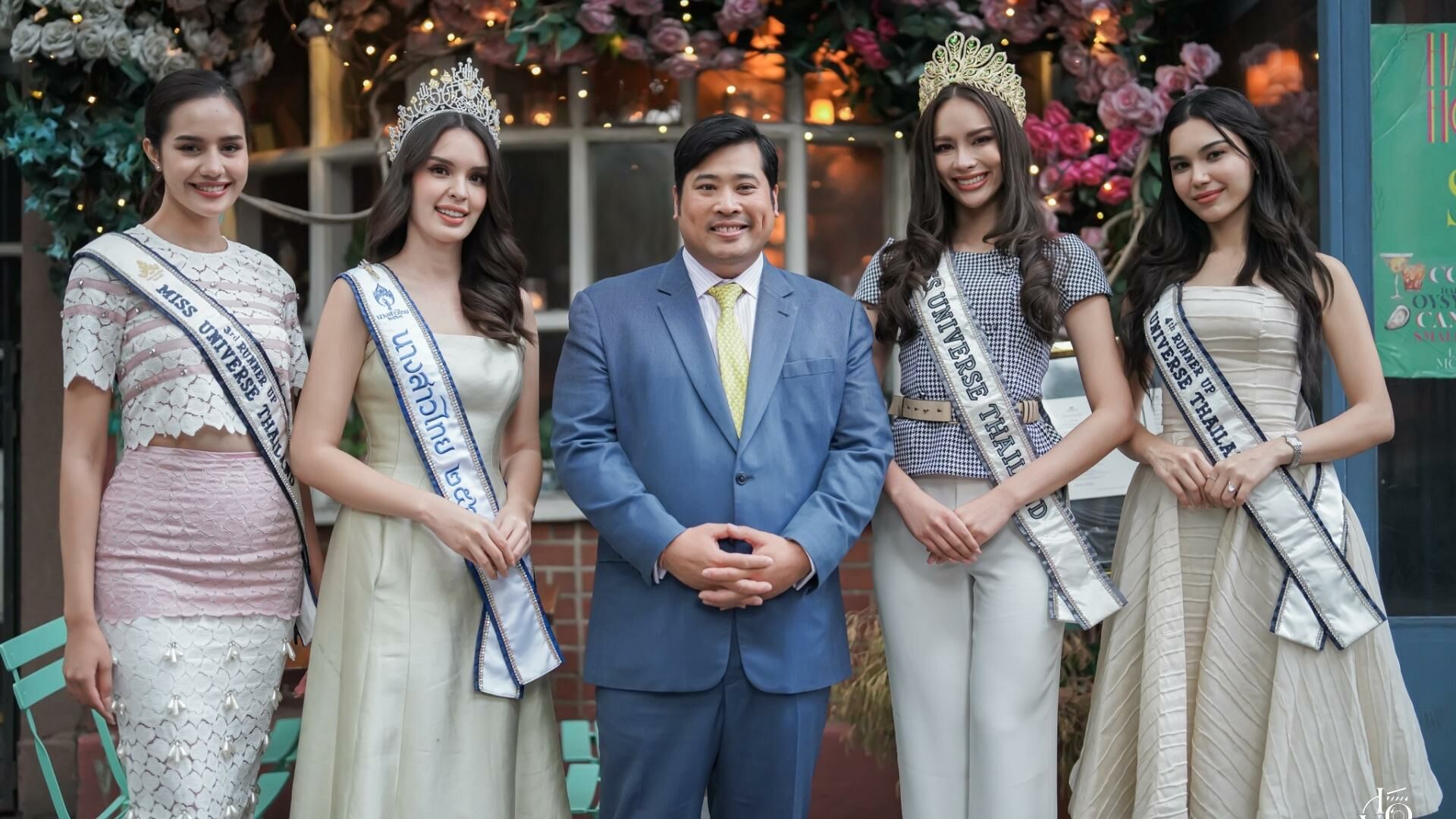 Miss Universe Thailand ร่วมถ่ายภาพ ท่านอ้น วัชรเรศร
