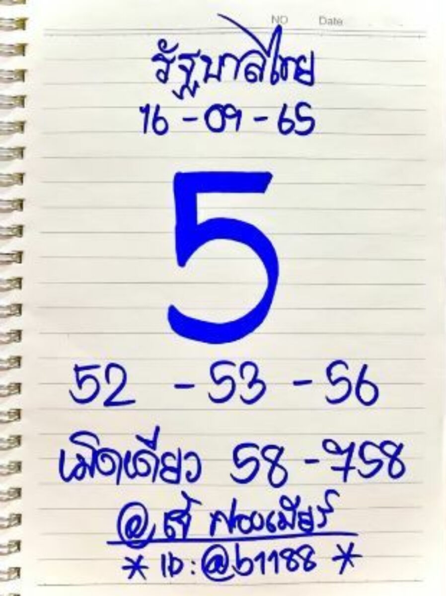 เลขเด็ดเจ๊ฟองเบียร์ 16 9 65