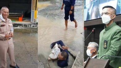 กระสอบทรายอุดท่อลาดกระบัง