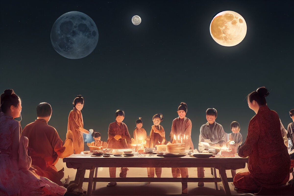 คำอวยพรเทศกาลวันไหว้พระจันทร์ 2566 ภาษาจีน