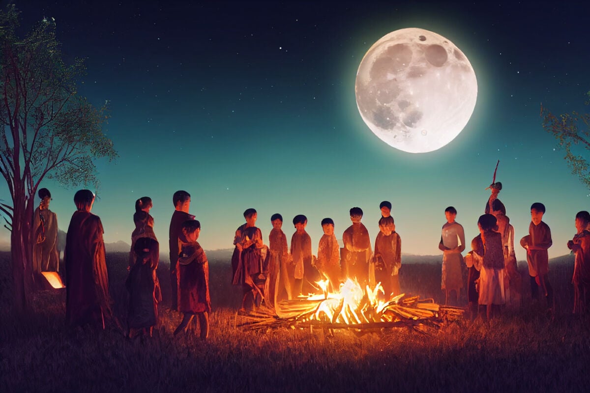 คำอวยพรเทศกาลวันไหว้พระจันทร์ 2566 ภาษาจีน