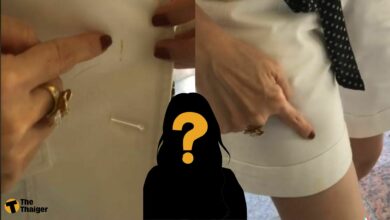 ดราม่า ดาราสาวอักษรย่อ ป. อ. เล่นกับเพื่อนในร้านอาหาร