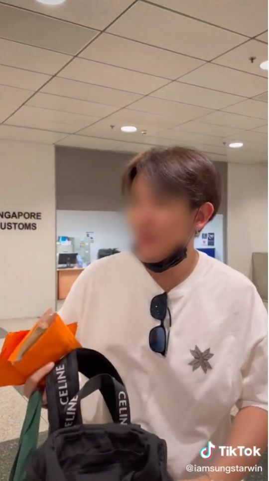 ดาว Tiktok โดนจับที่สิงคโปร์