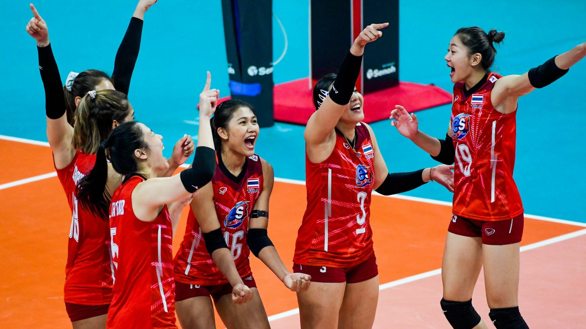 ตารางคะแนนวอลเลย์บอลหญิงไทยหลังชนะเกาหลีใต้