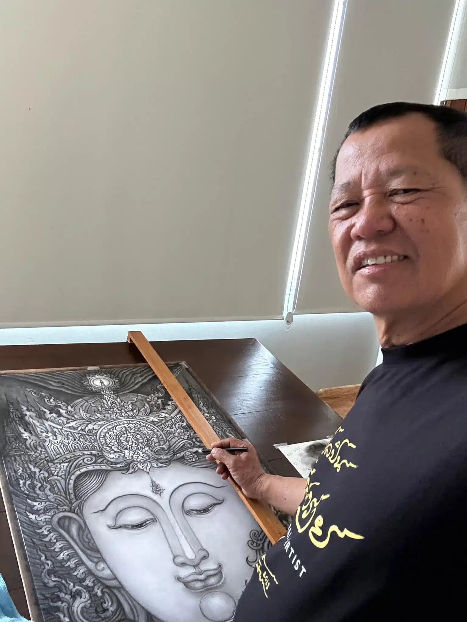 ประวัติ อาจารย์เฉลิมชัย โฆษิตพิพัฒน์ ศิลปินแห่งชาติ เจ้าของผลงานวัดร่องขุ่น
