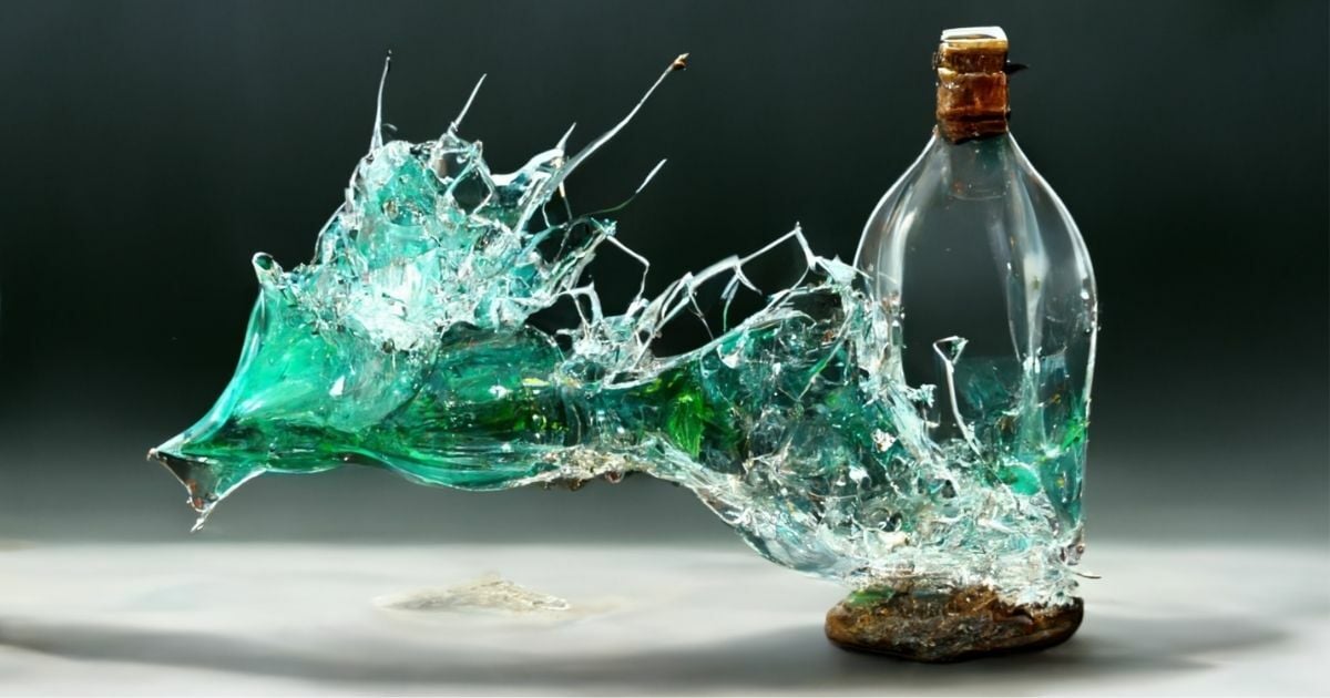 ฝันเห็นขวดแตก