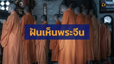 ฝันเห็นพระจีน 2022 ทำนายฝัน หมายถึง