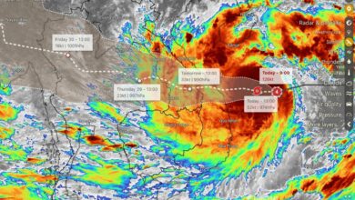 พายุโนรู ทวีกำลัง