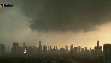 พื้นที่ฝนกตกกรุงเทพ กทม วันที่ 7 กันยายน