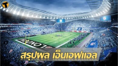 สรุปผล อเมริกันฟุตบอล เอ็นเอฟแอล