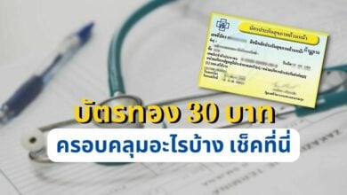 สิทธิบัตรทอง 30 บาท