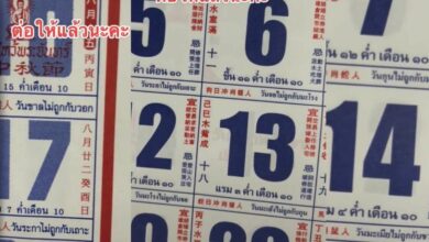 เลขปฏิทินจีน 16 9 65