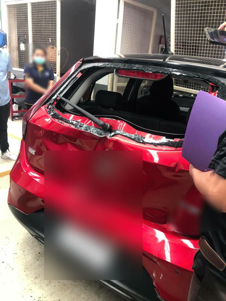 เอารถเช็คระยะ