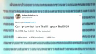 แบบทดสอบความเป็นไทย