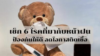 โรคที่มากับฝน