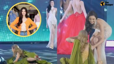 โอลีฟโตเกียวเนยกรอบล้มบนเวที