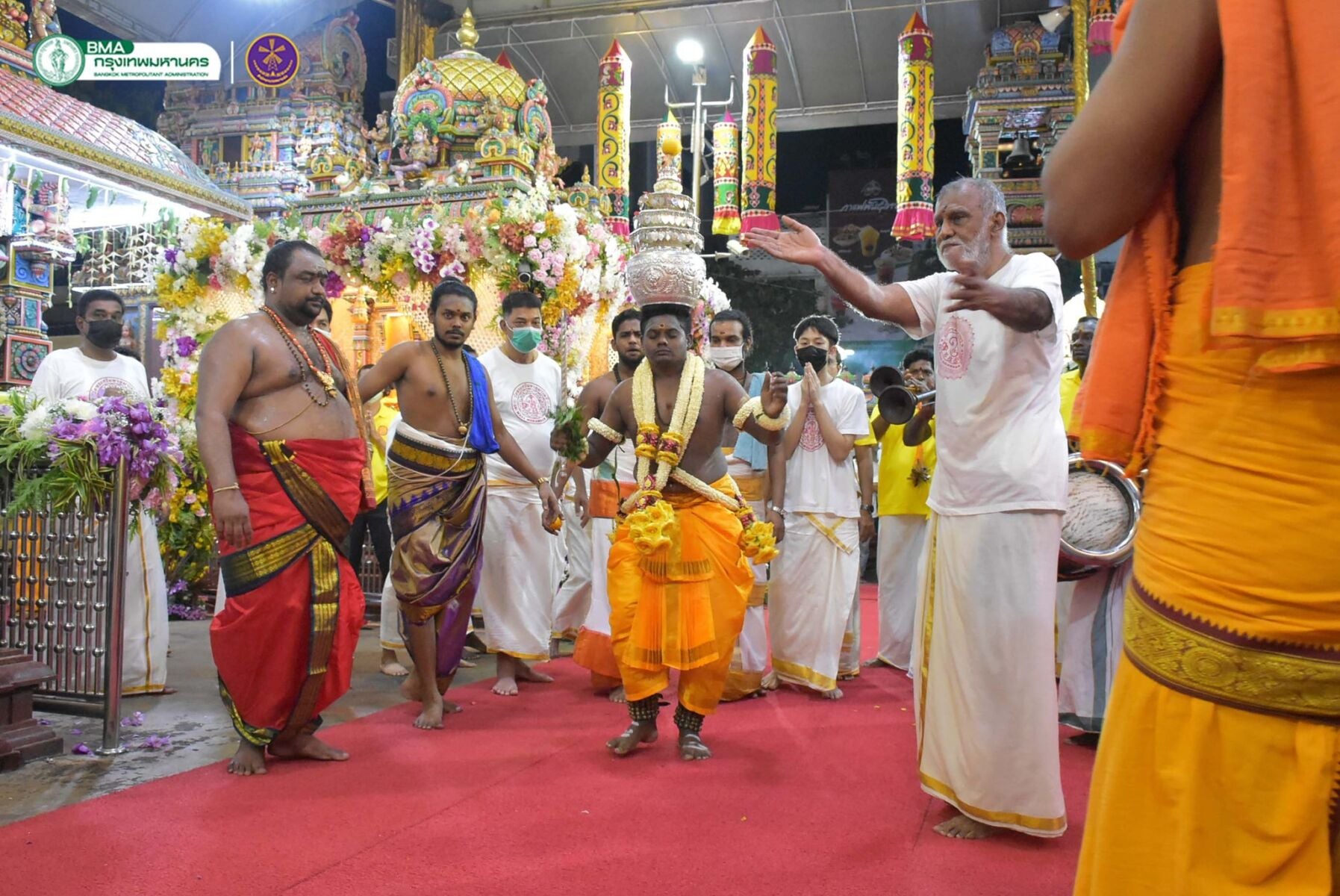 งานพิธีนวราตรี วัดแขก