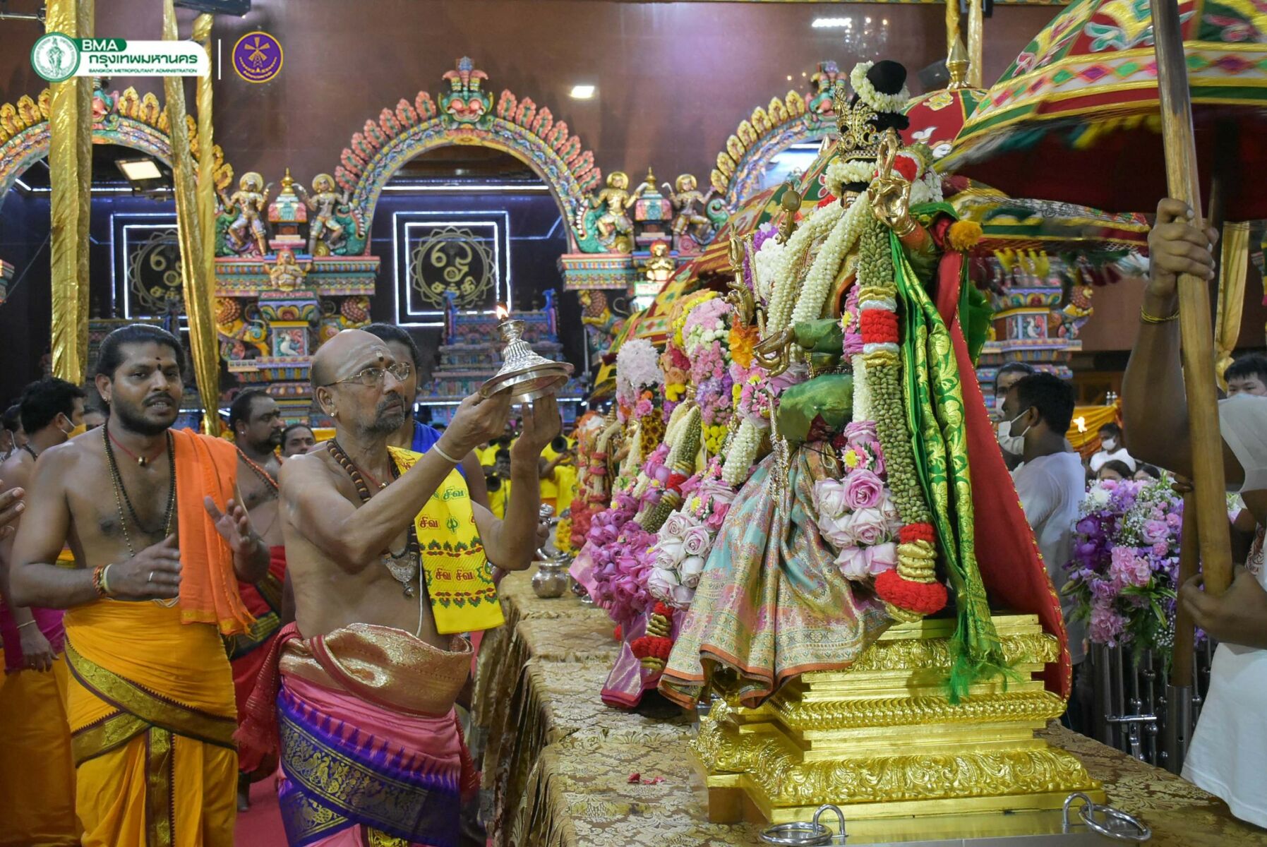 พิธีนวราตรี ภาพข่าว