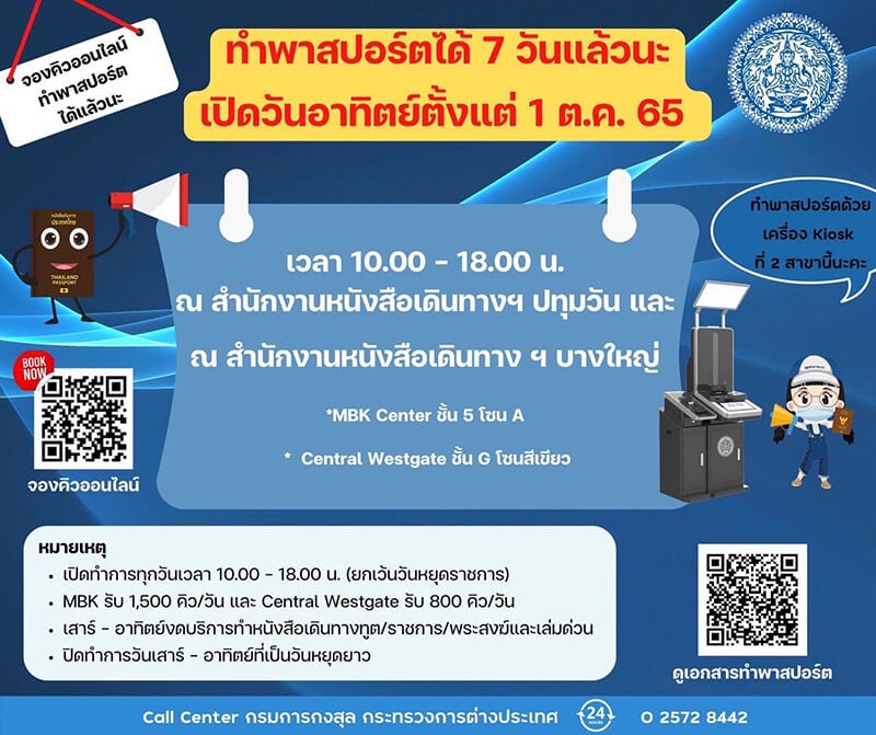 8 สถานที่ทำพาสปอร์ต 2566 ทำหนังสือเดินทางทันใจ ใกล้ Bts/ Mrt