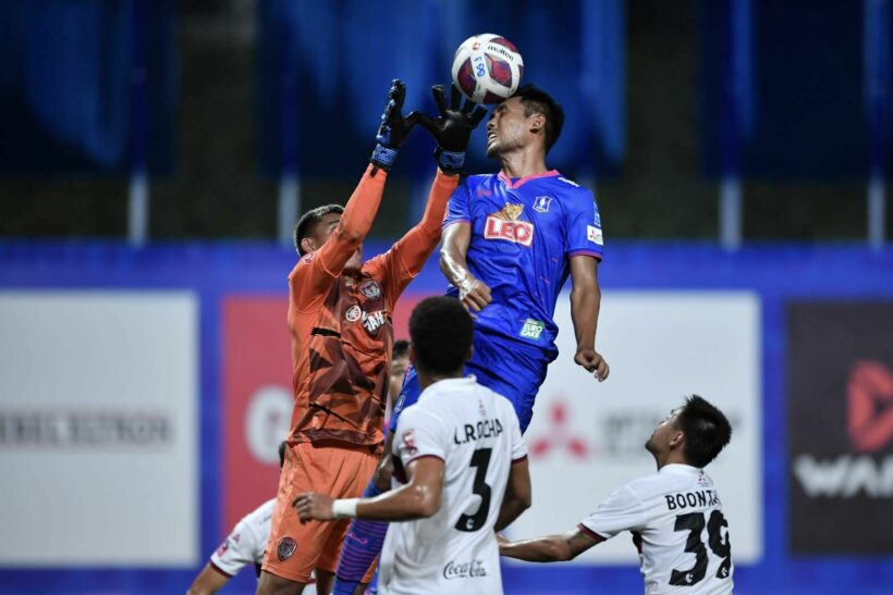 ผลบอลล่าสุด รีโว่ ไทยลีก บีจี ปทุม เมืองทอง