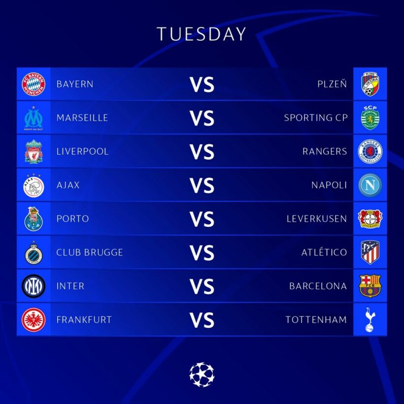 Headlines 5 UCL Draw