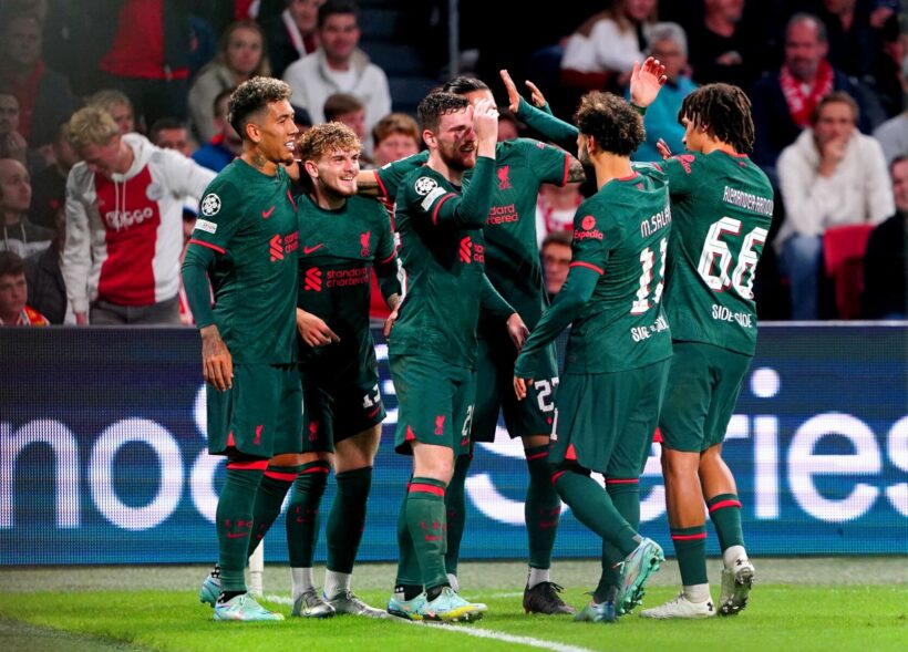 ผลบอลเมื่อคืนนี้ แชมเปี้ยนส์ลีก อาแจ็กซ์ ลิเวอร์พูล