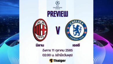 ดูบอลสด แชมเปี้ยนส์ลีก มิลาน เชลซี