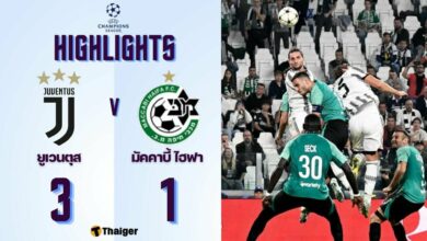 ผลบอลล่าสุด แชมเปี้ยนส์ลีก ยูเวนตุส มัคคาบี้ ไฮฟา