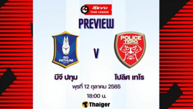 ดูบอลสด ไทยลีก บีจี ปทุม โปลิศ เทโร
