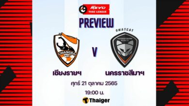 ดูบอลสด ไทยลีก เชียงราย นครราชสีมา