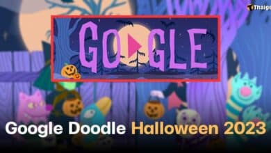 google doodle Halloween ฮาโลวีน 2023