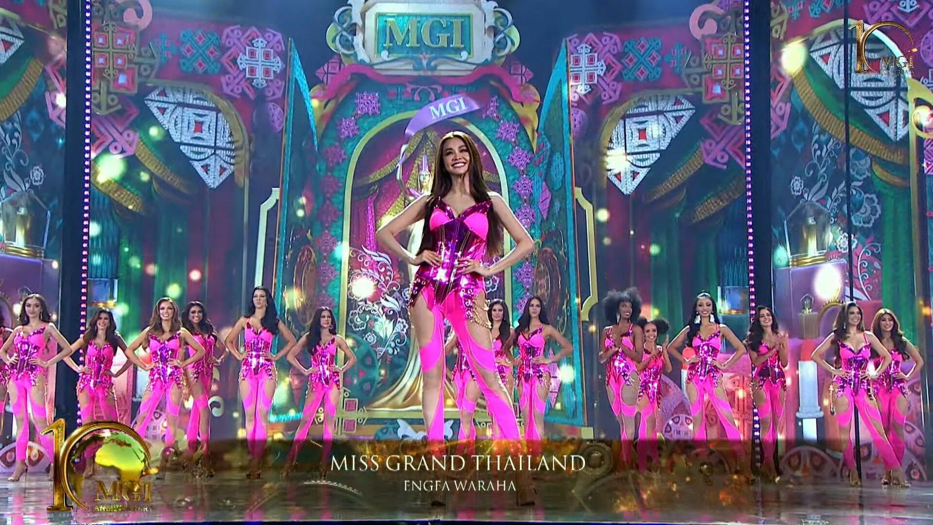 อิงฟ้า เข้ารอบ 10 คนสุดท้าย Miss Grand International 2022