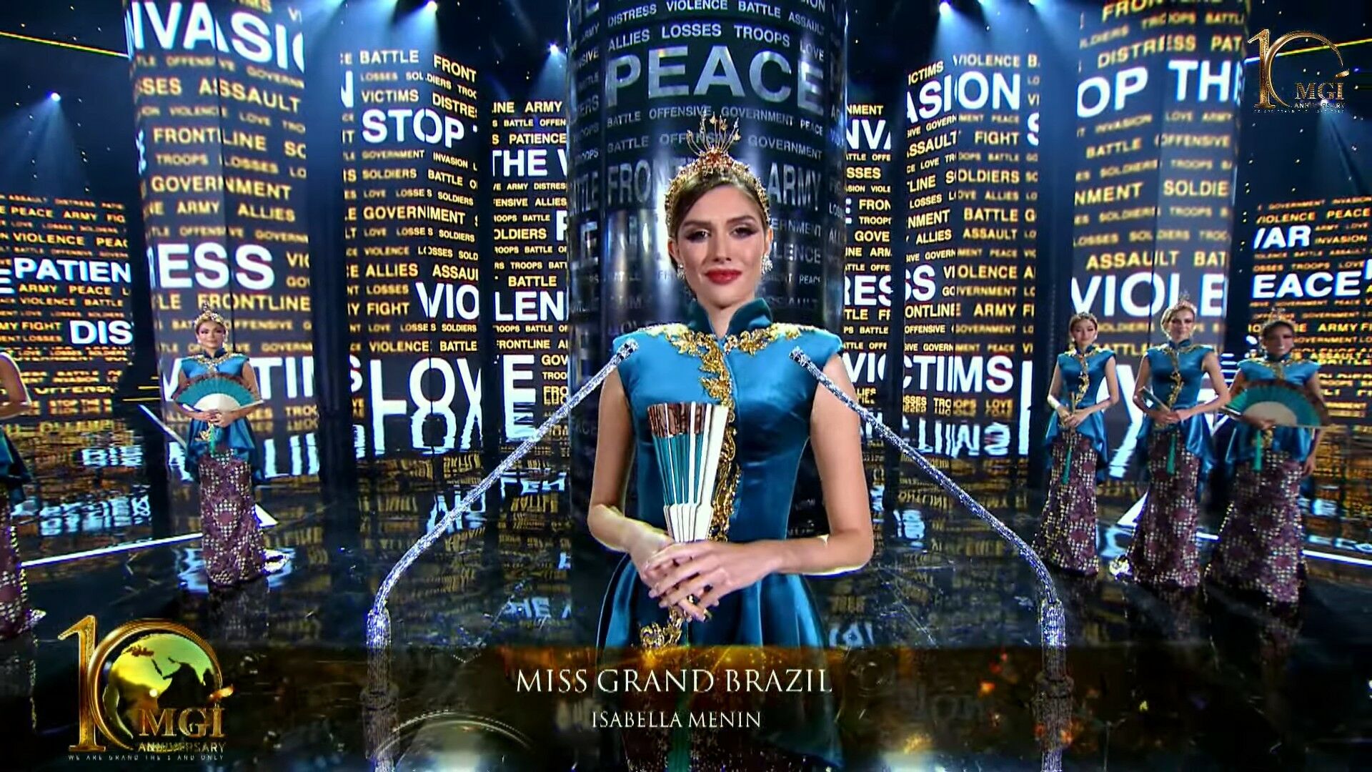 Isabella Menin บราซิล Miss Grand International 2022