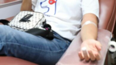 ถ่ายภาพบริจาคเลือด