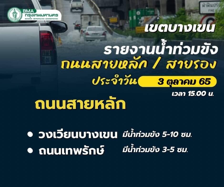 บางเขน น้ำท่วม