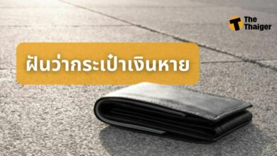 ฝันว่ากระเป๋าเงินหาย
