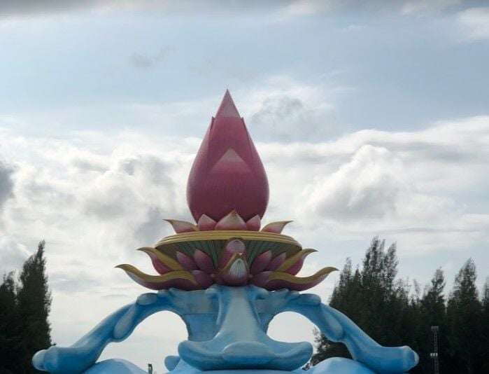 พุทธอุทยานนานาชาติ จังหวัดหนองคายจุดดูบั้งไฟ