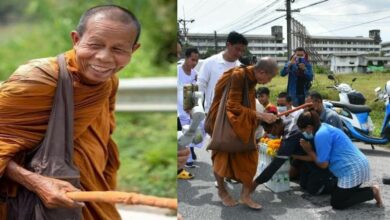 หลวงตาบุญชื่น เดินไปไหน