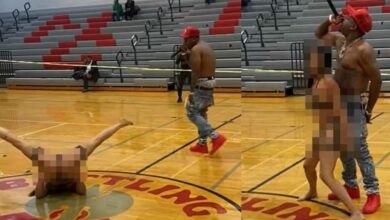 เต้นเปลื้องผ้าในโรงเรียน