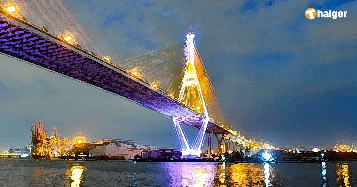 สะพานกรุงเทพ งานไฟลอยกระทง 2565