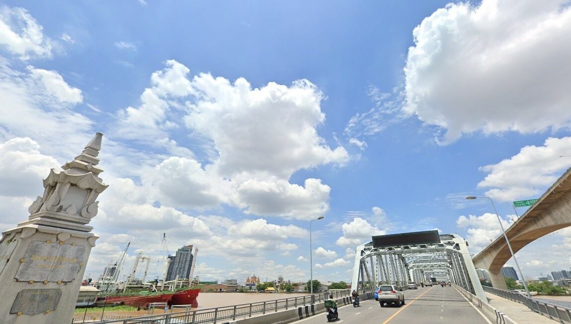 สะพานพระราม 3 สะพานกรุงเทพ งานไฟลอยกระทง 2565