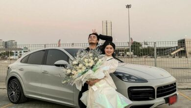 ฮั่น เดอะสตาร์ รถปอร์เช่ถูกชน