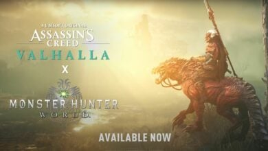 Assassin's Creed Valhalla x Monster Hunter: World