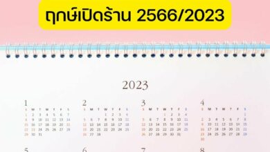 ฤกษ์เปิดร้าน 2566 2023 ธุรกิจ กิจการ