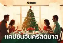 แคปชั่นวันคริสต์มาส 2024