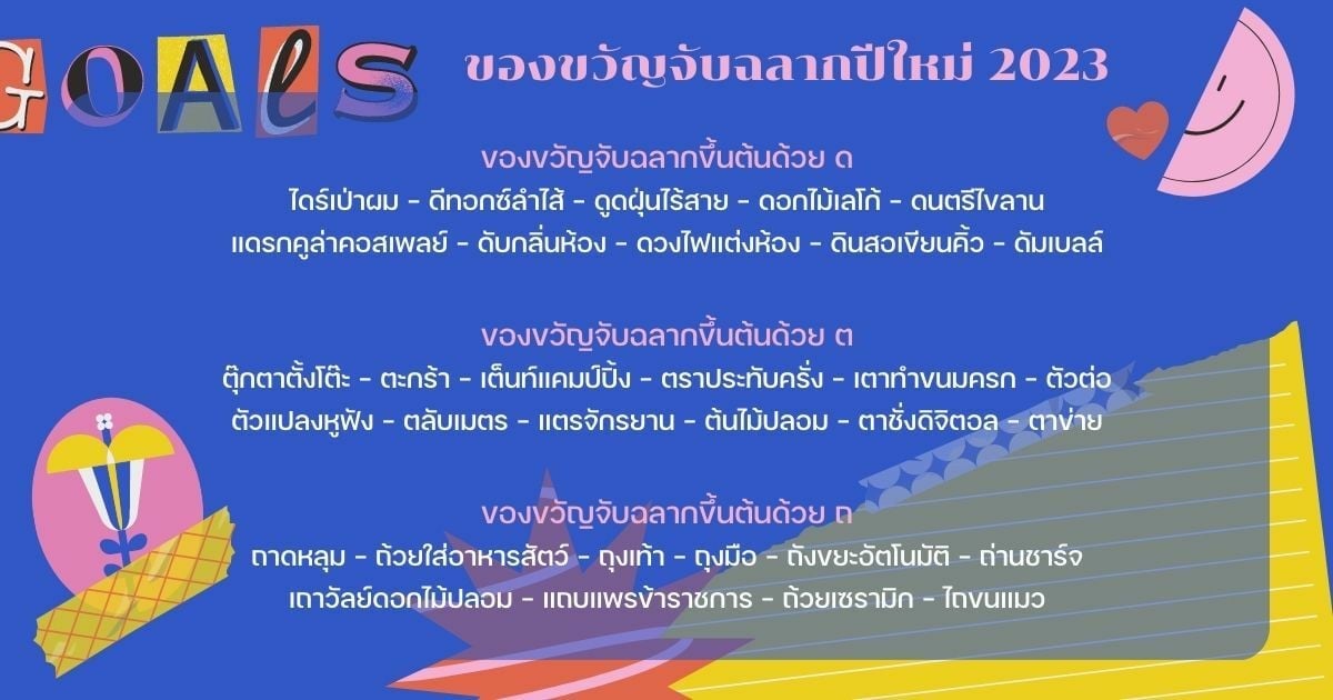 ไอเดียของขวัญจับฉลาก 2023