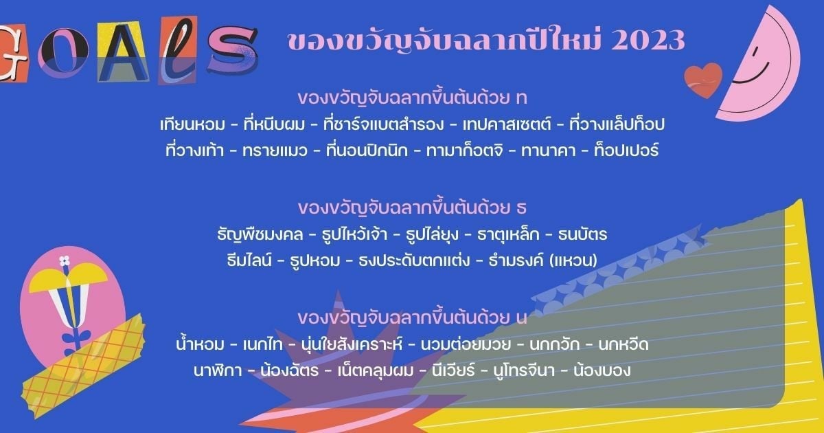 ไอเดียของขวัญจับฉลาก 2023