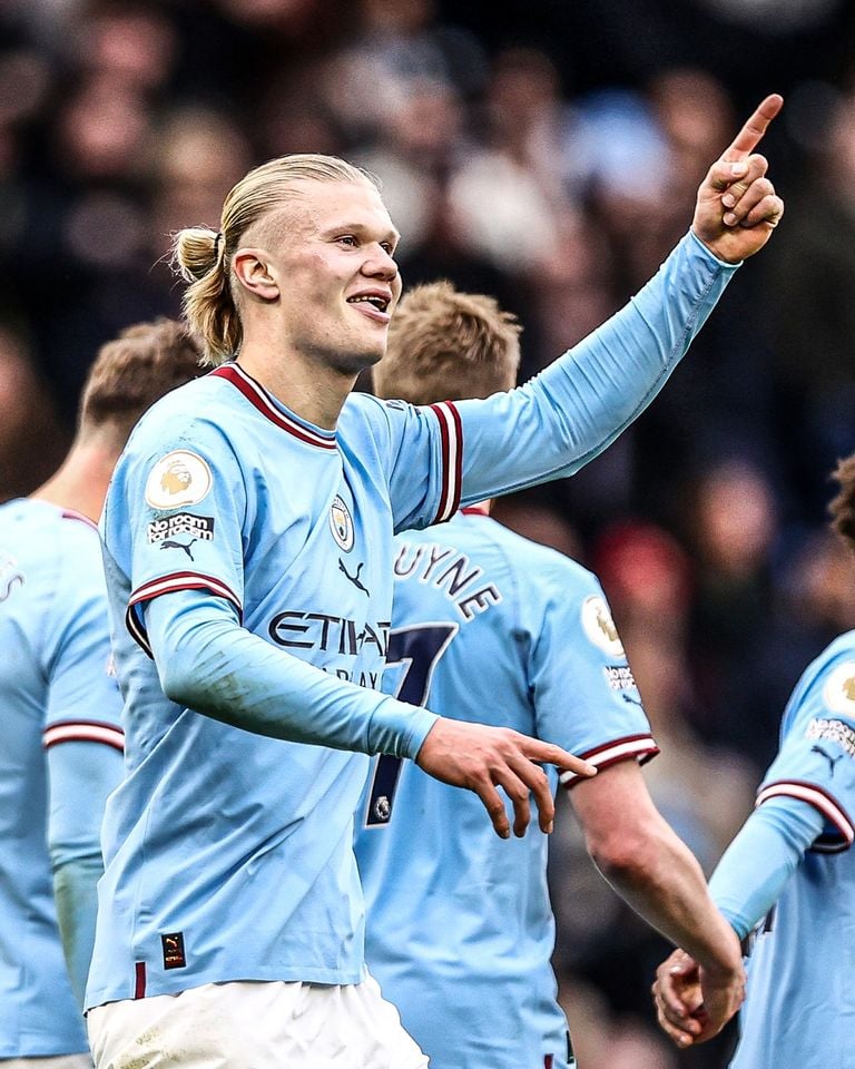 ฮาลันด์ แมนฯ ซิตี้ แฮททริค