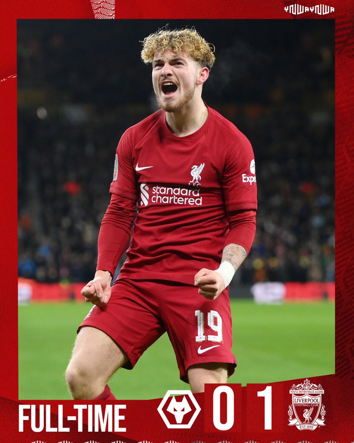 ผลบอลเมื่อคืนนี้ เอฟเอ คัพ วูล์ฟแฮมป์ตัน ลิเวอร์พูล